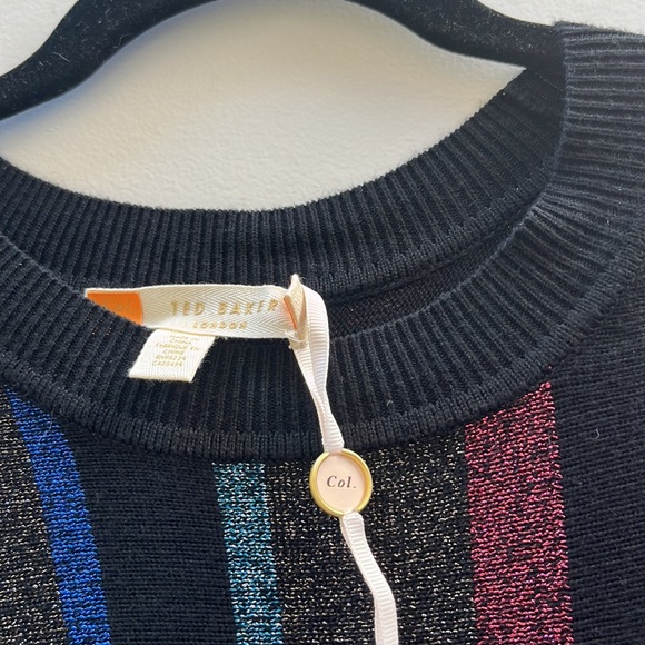 Ted Baker Collection. Ladies multi coloured dress size 5 - Picture 4 of 6